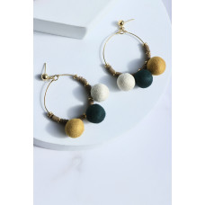 Сережки Aura 01444 (жовтий)