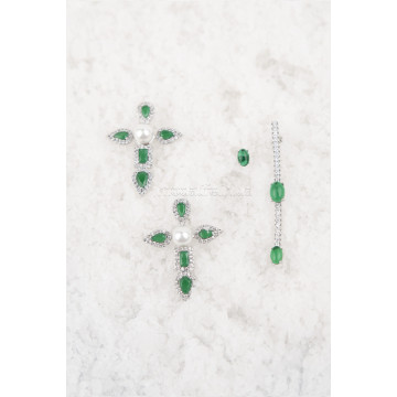 Сережки Ab 01415 (хрестик)