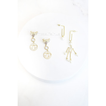 Сережки Ab 01287 чоловічок