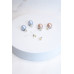 Сережки Ab 01227 (персиковий)